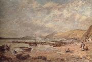 John Constable Osmington Bay oil painting